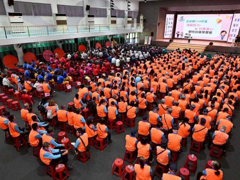 游淑貞提升全民防災強化韌性守護 匯聚吉安600名志工聯防機制